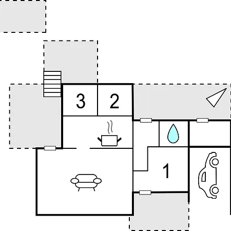 Vakantiehuis Nice In W/ Wifi And 3 Bedrooms